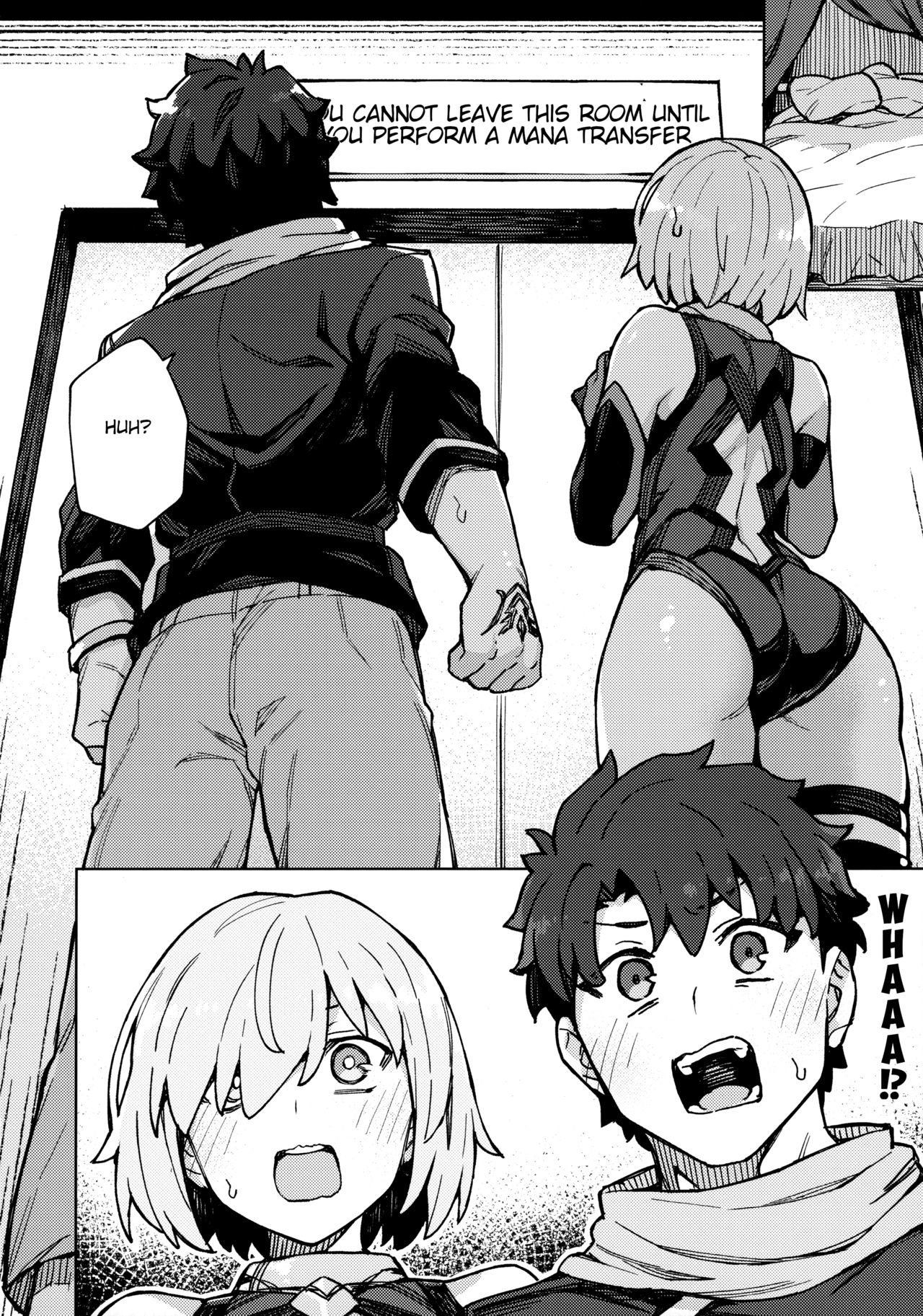 イシュタル＆マシュが藤丸のマナを吸い取る――女神JK触手ふたなりエッチ - Image 5