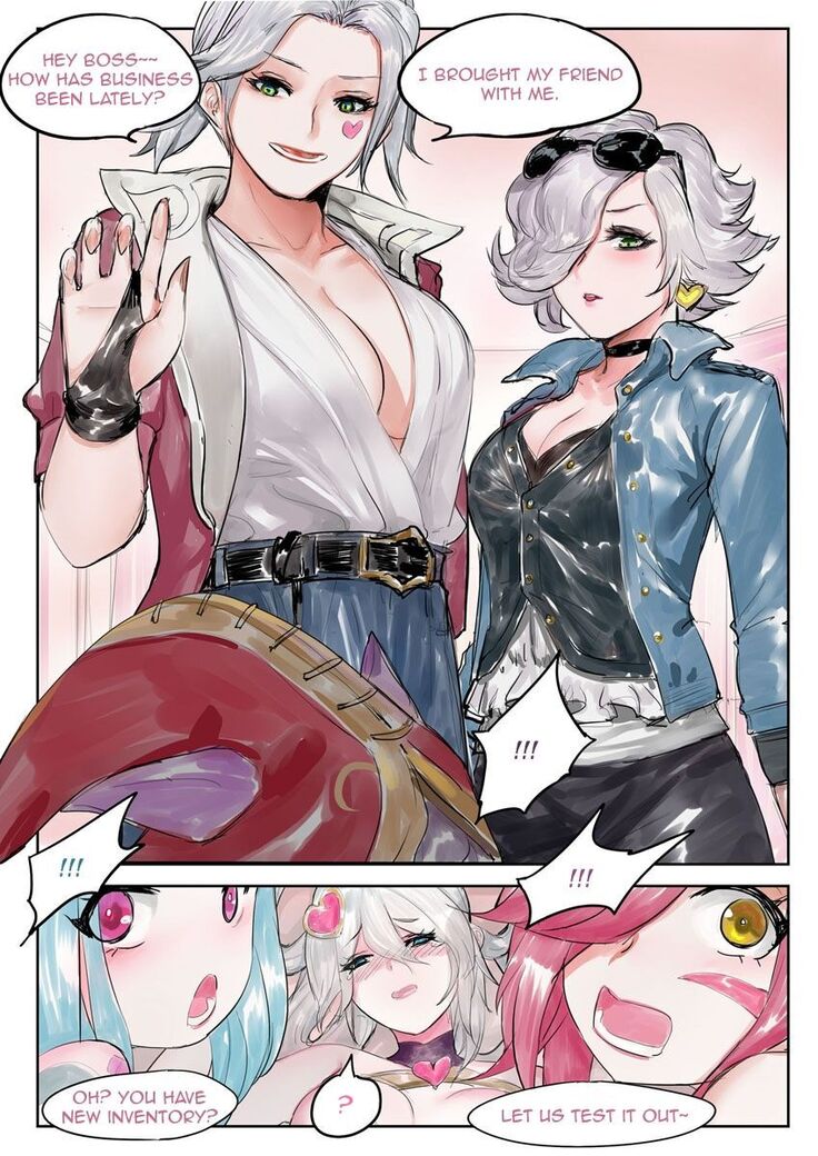 性感薇女同性狂欢与金克丝和联盟好友 - Image 18