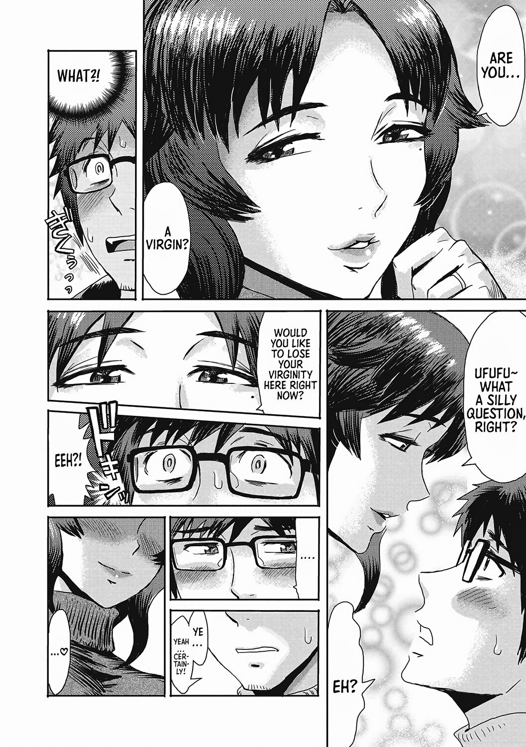 الأم ذات الثديين الكبيرين تلتهم العذرية في دار الطلاب - Image 4