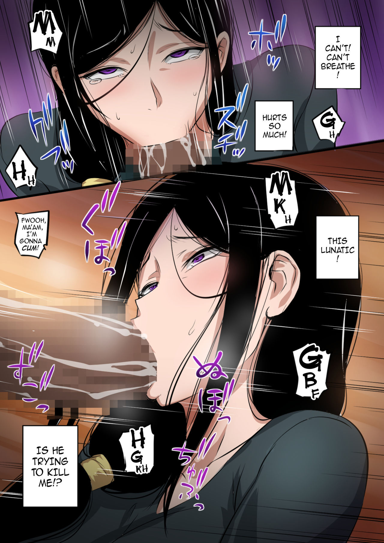 Riesiger schwarzer Schwanz dringt tief in die Muschi der curvy Hausfrau ein - Image 13