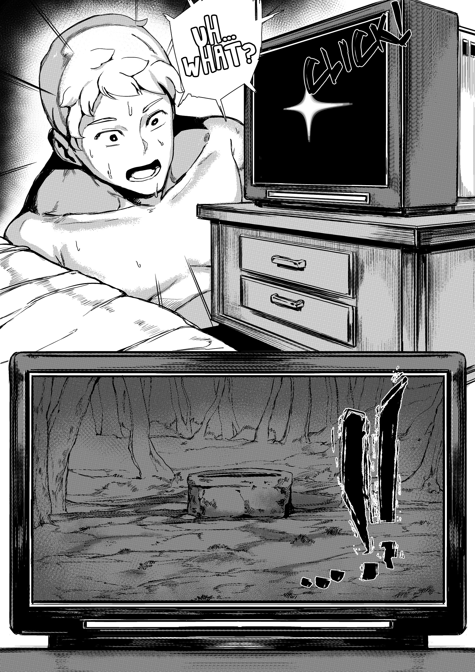 Yamamura Sadako: TV-Horror-Girl trifft auf einen riesigen Futa-Schwanz - Image 5