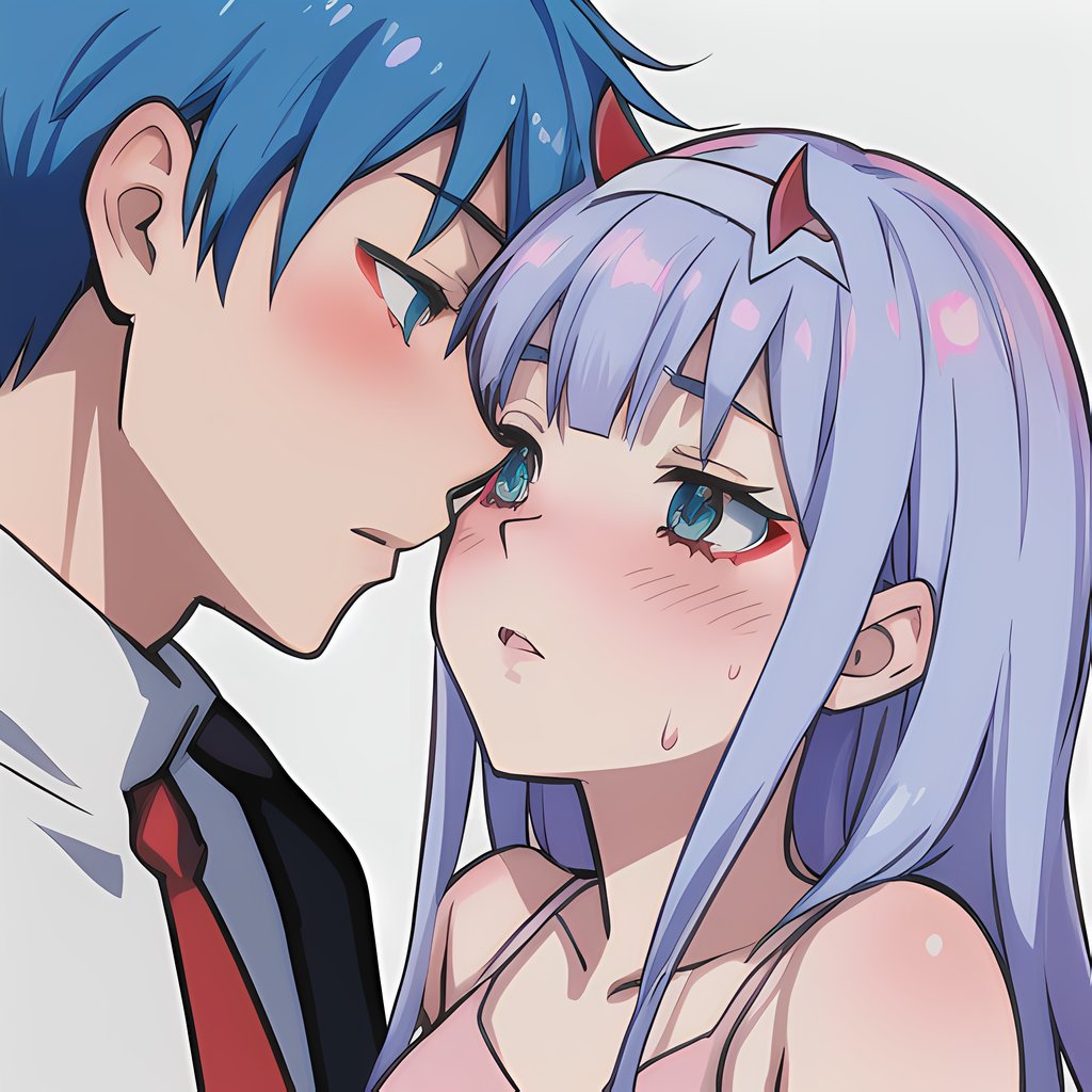 Compilation intense de Zero Two : sucer des queues, bondage et baise - Image 15