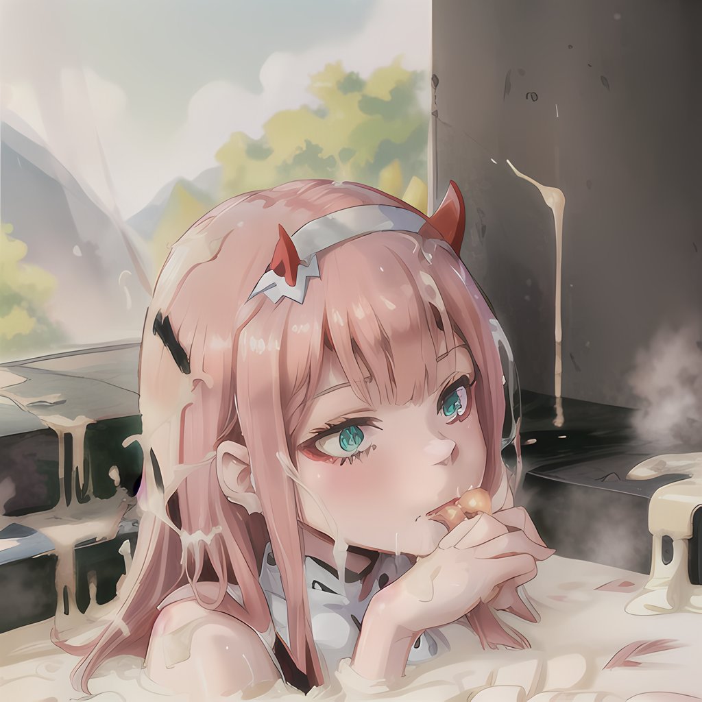 Compilation intense de Zero Two : sucer des queues, bondage et baise - Image 27