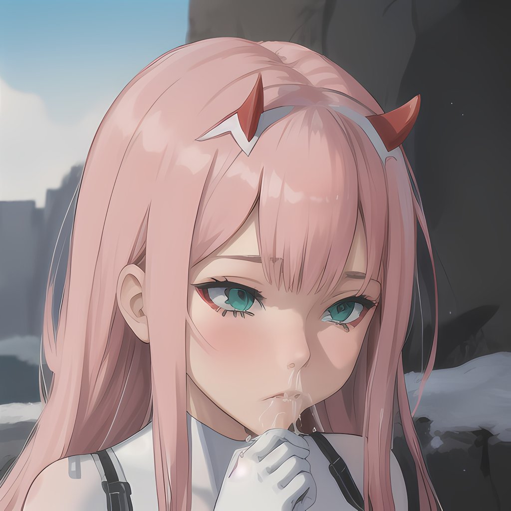 Compilation intense de Zero Two : sucer des queues, bondage et baise - Image 38