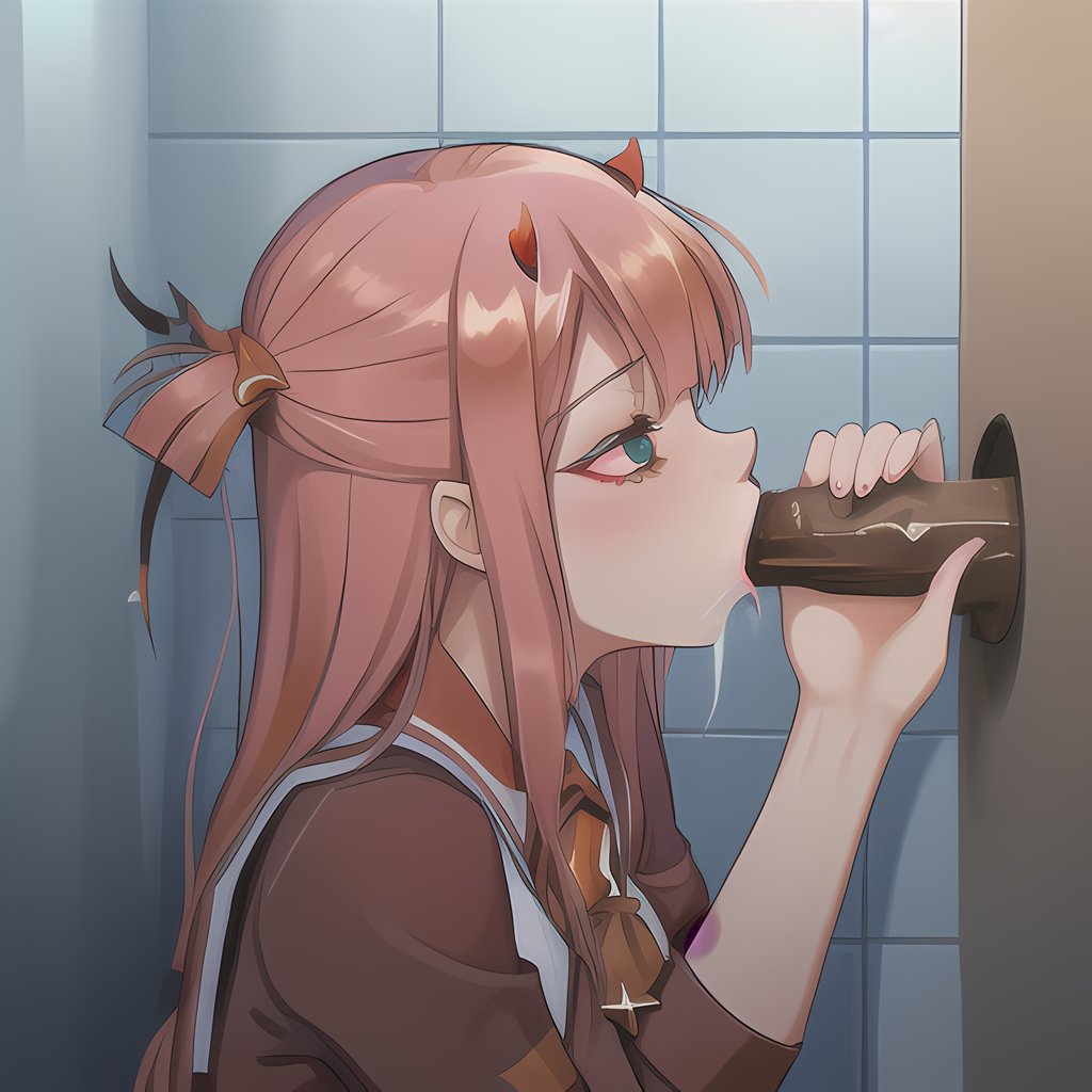 Compilation intense de Zero Two : sucer des queues, bondage et baise - Image 63