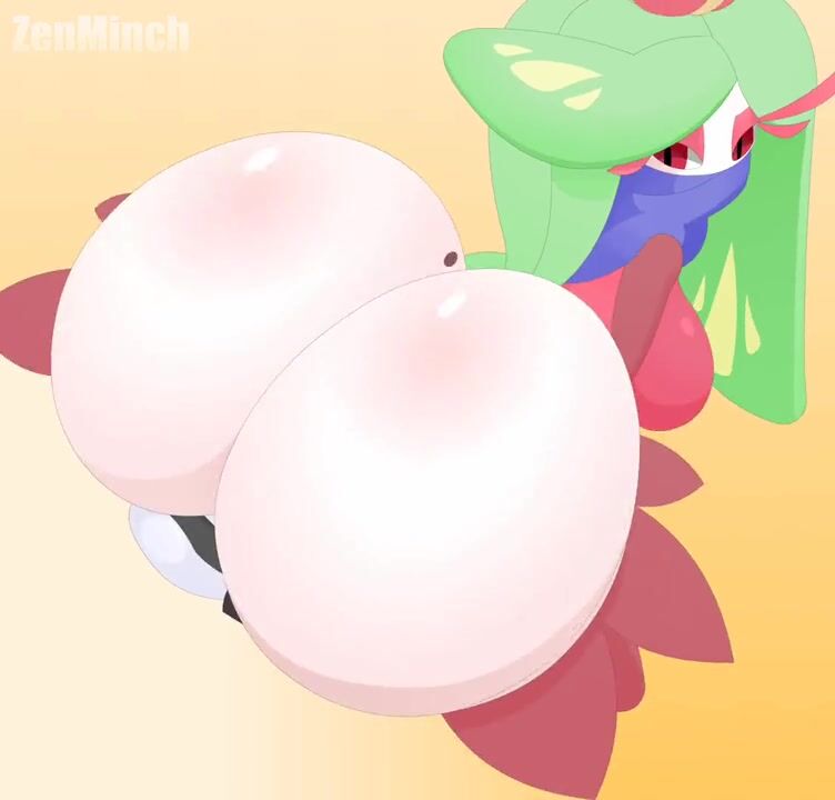 ツァリーナの巨尻フタ触手エッチ