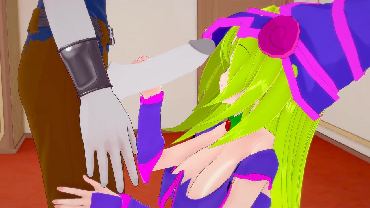 لقاء فتاة الساحرة المظلمة مع كابتن العفريت