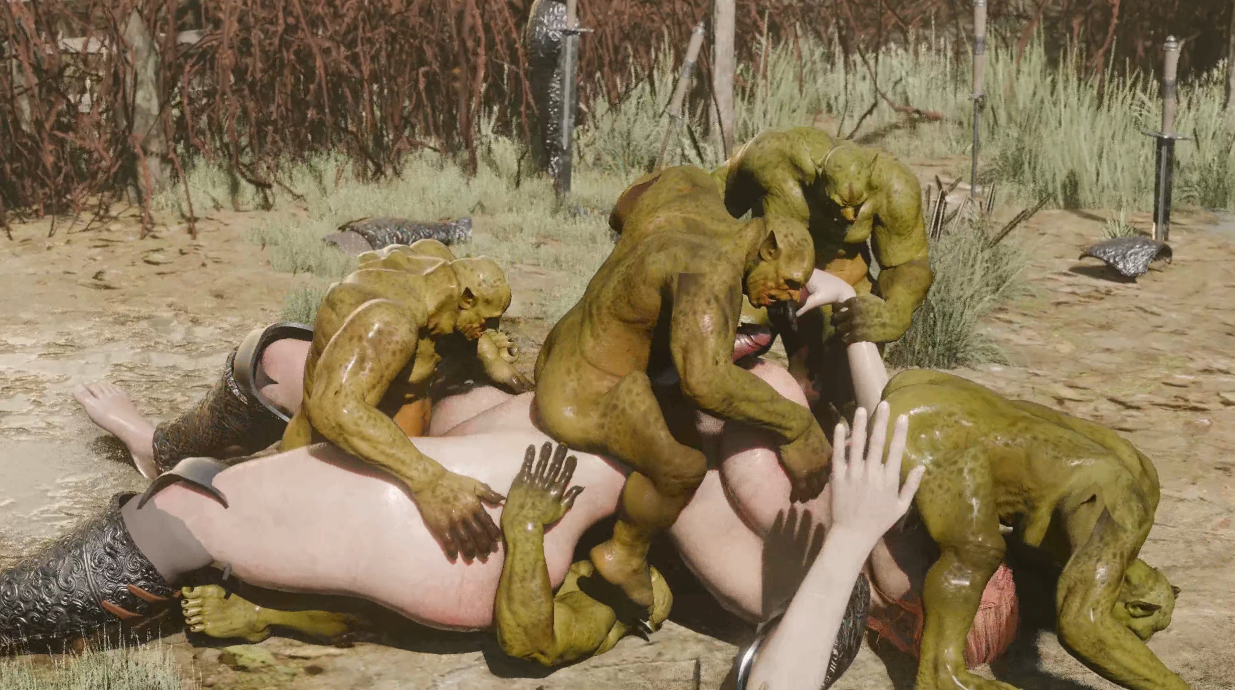 激烈的哥布林伏击