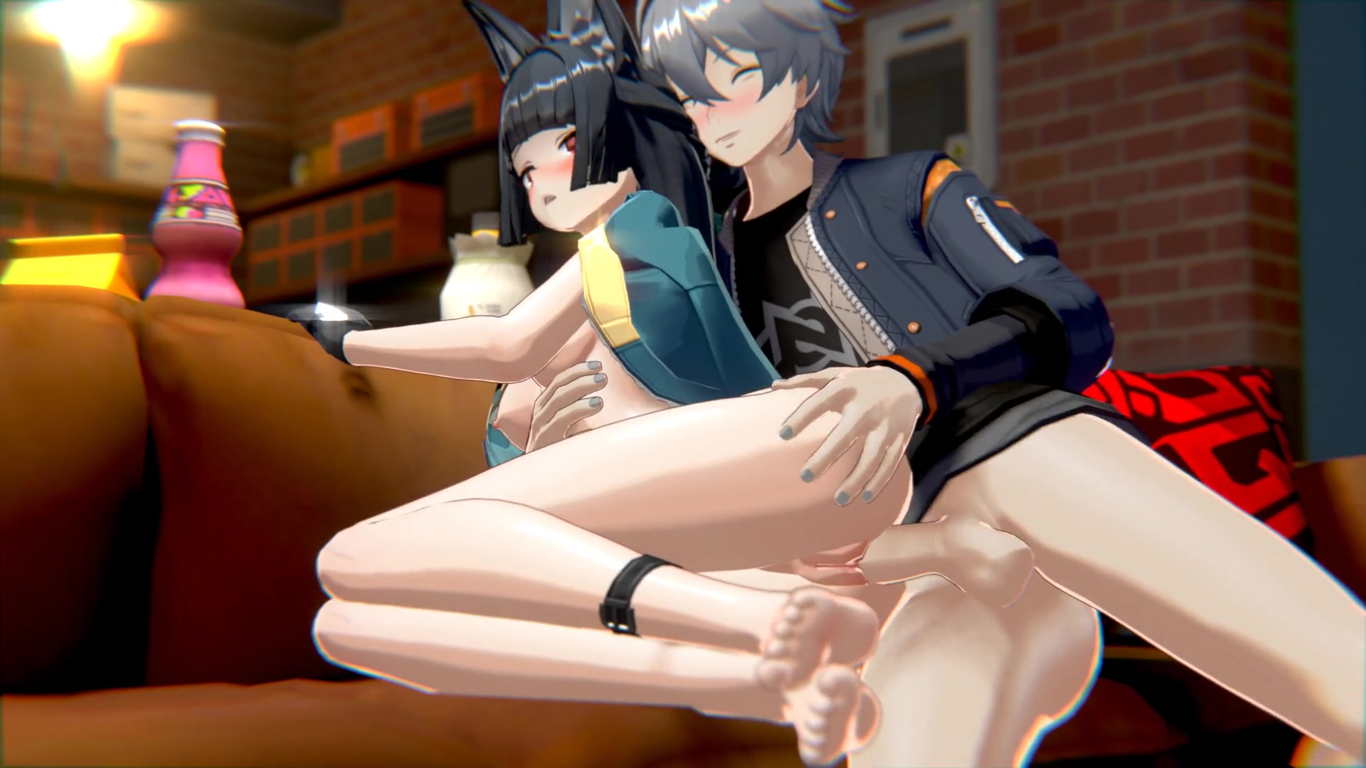 Naughty hoshimi miyabi orangedonut ecchi futanari tentacle schoolgirl