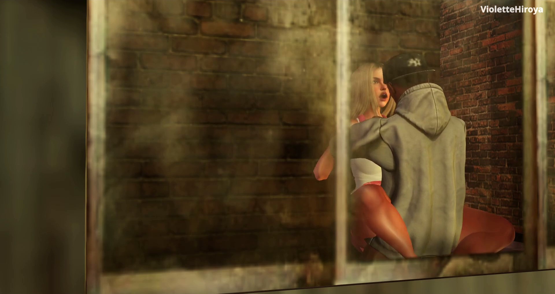 喉乾いたブルジョワな売女が精子を渇望する