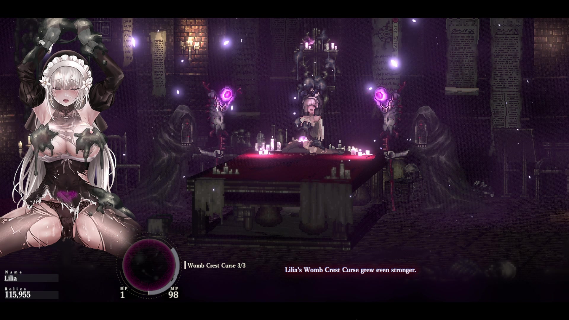 Sacerdote sombrio transforma lília em lixeira de sêmen sinisistar