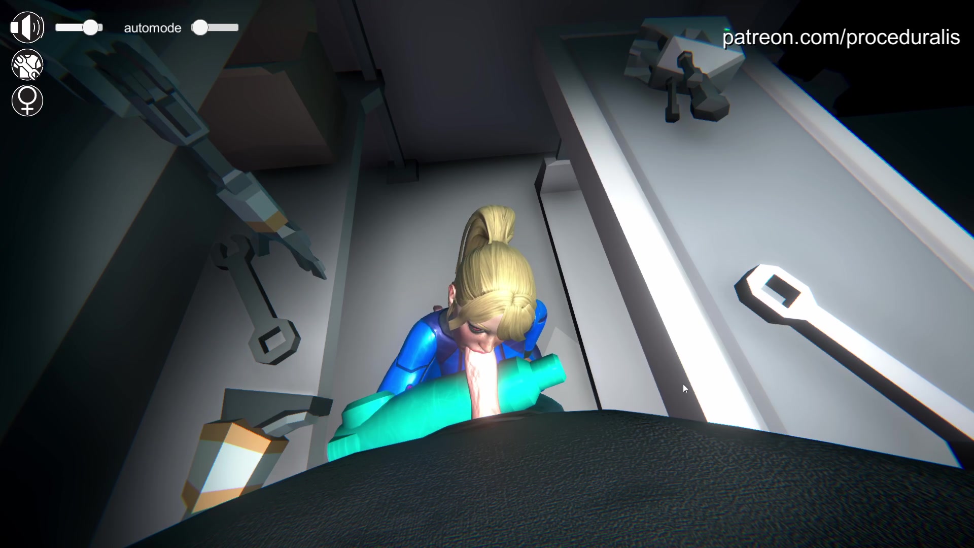 самус в магазине эротического снаряжения