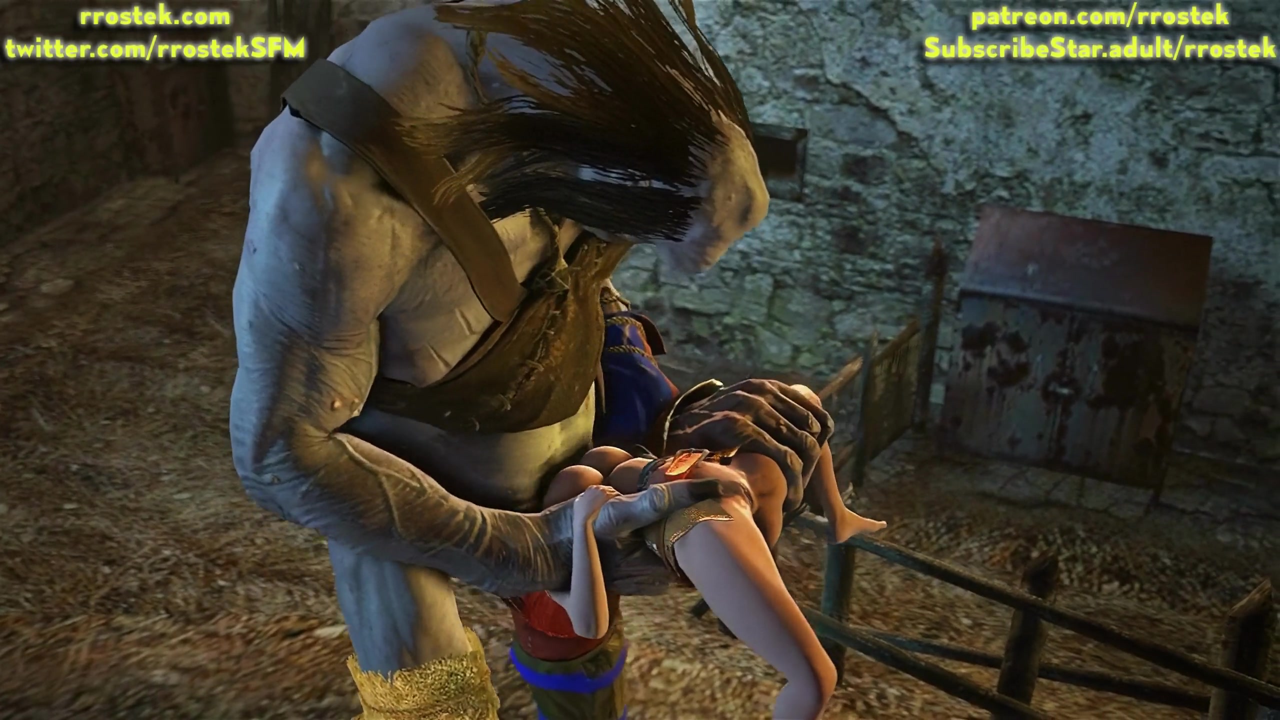 Giant cyclop monster captures triss merigold 2