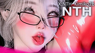 तेज़ कृमि-भुजाओं वाली फुटानारी स्कूली छात्रा दृश्य