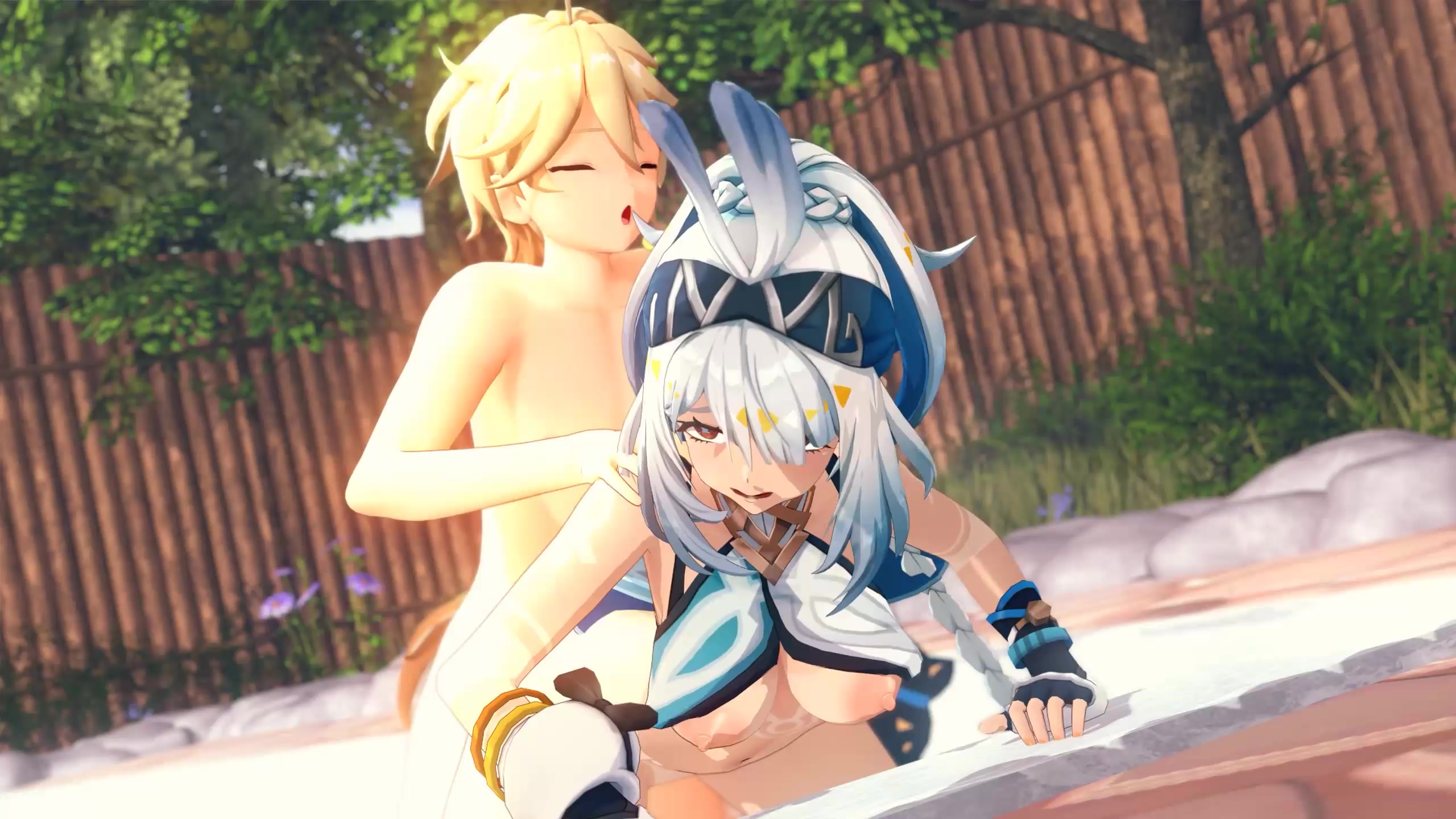 ईथर मुआलानी पूल डॉगीस्टाइल गरमी v1