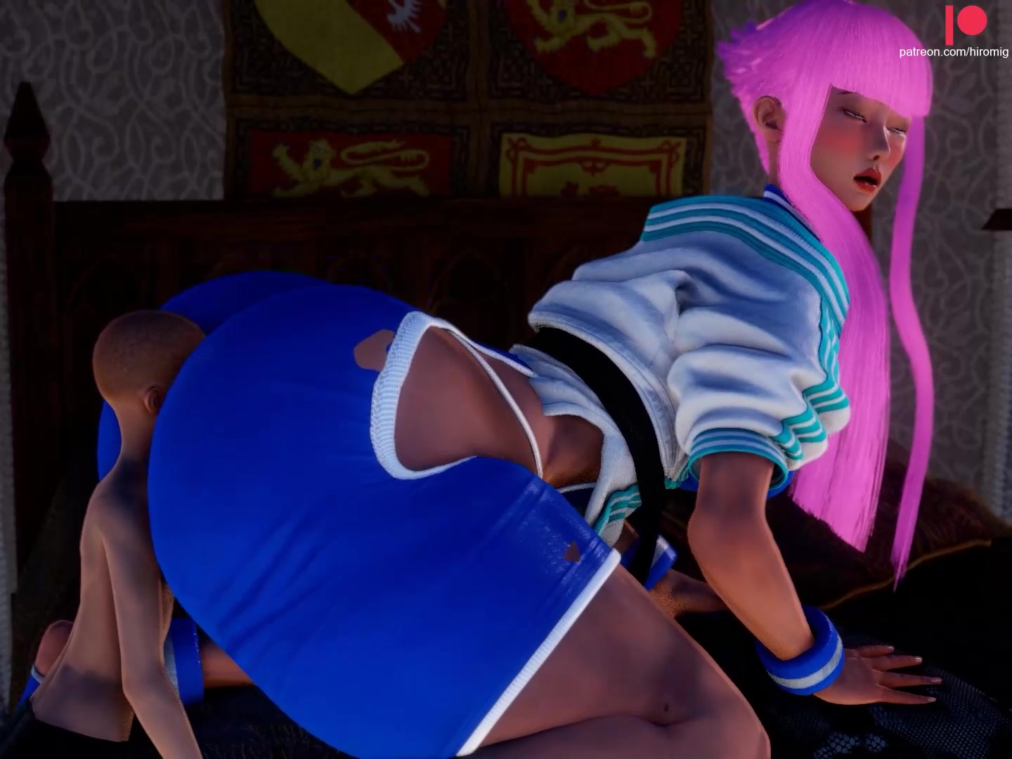 Hiromig मैनॉन गुदा चाटने का दृश्य