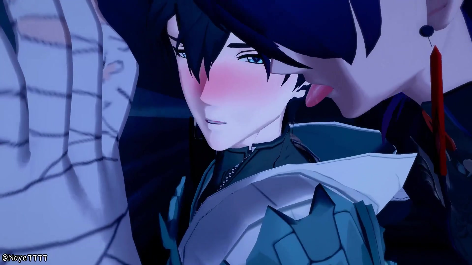 ブレードxカエルス：ふたなり女子校生触手エッチ