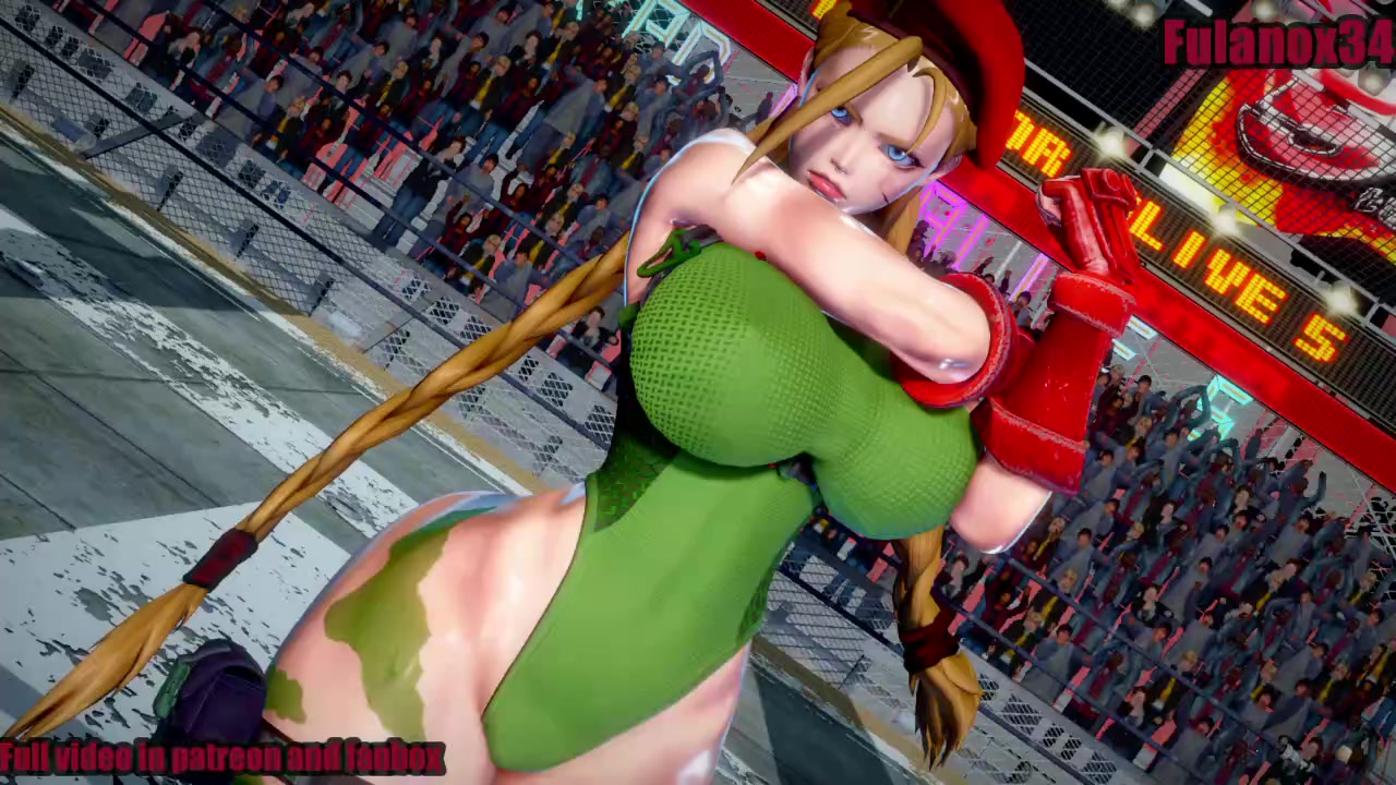 Cammy vs orcs luta