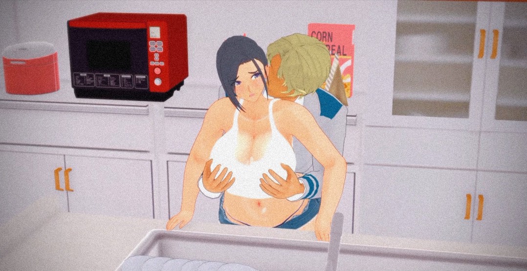 развратная мамка изменяет с хулиганом сына