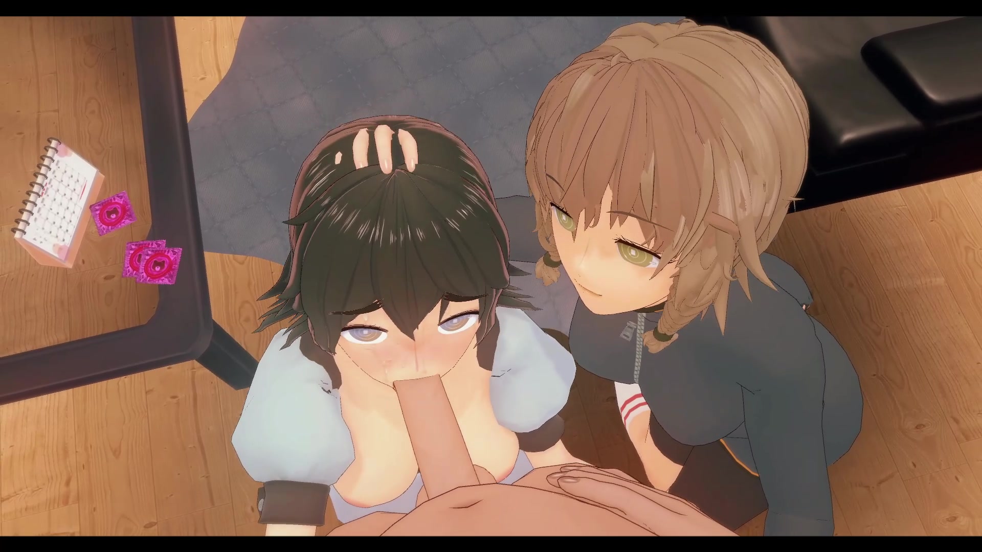 La caliente lección de mayushii en steins gate