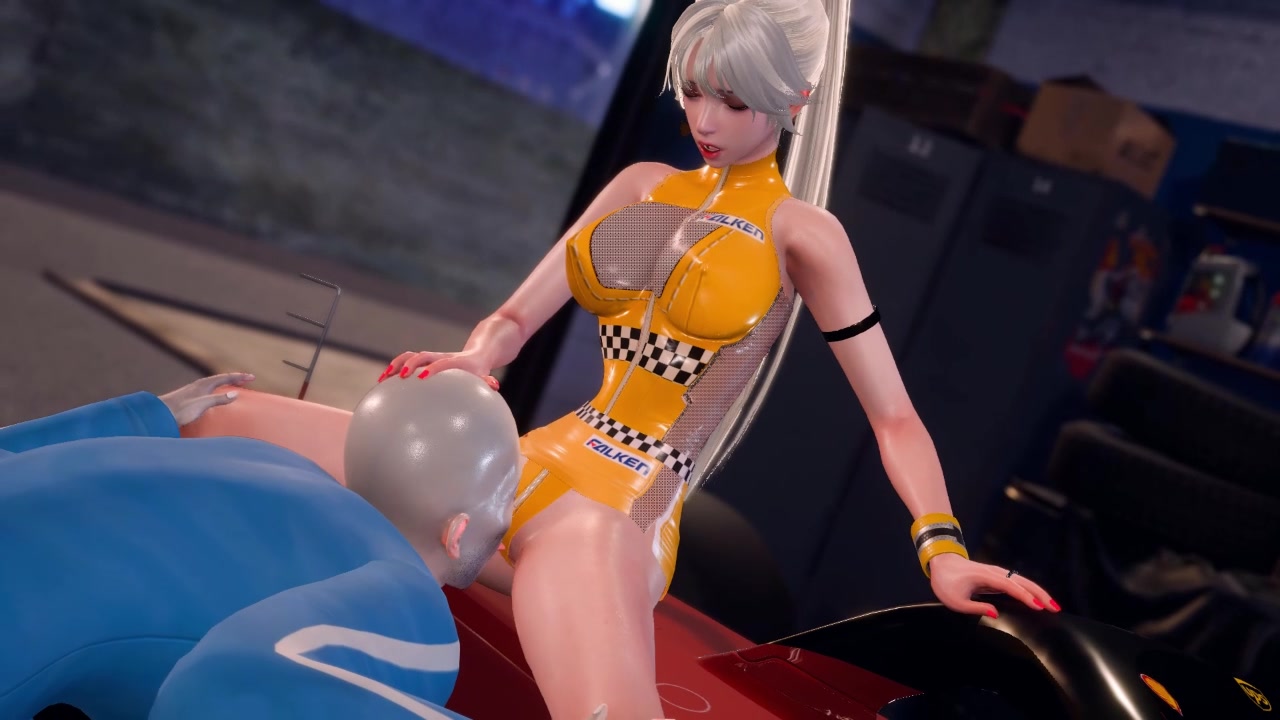 Reina de carreras siete tentáculo futanari erótico