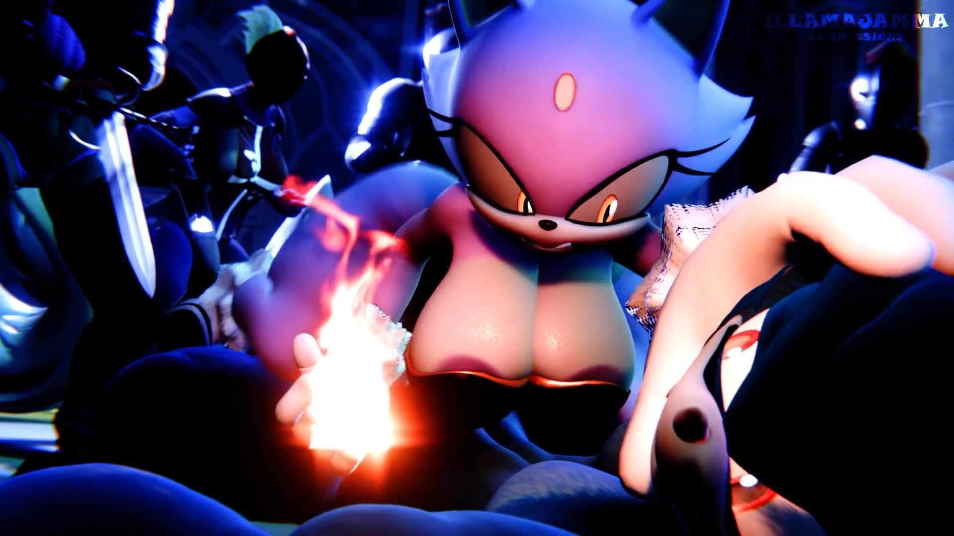 Blaze werehog domination