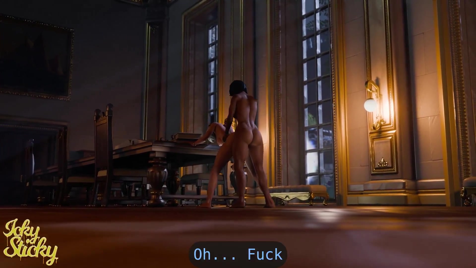 Ashe et pharah dans une action visqueuse intense