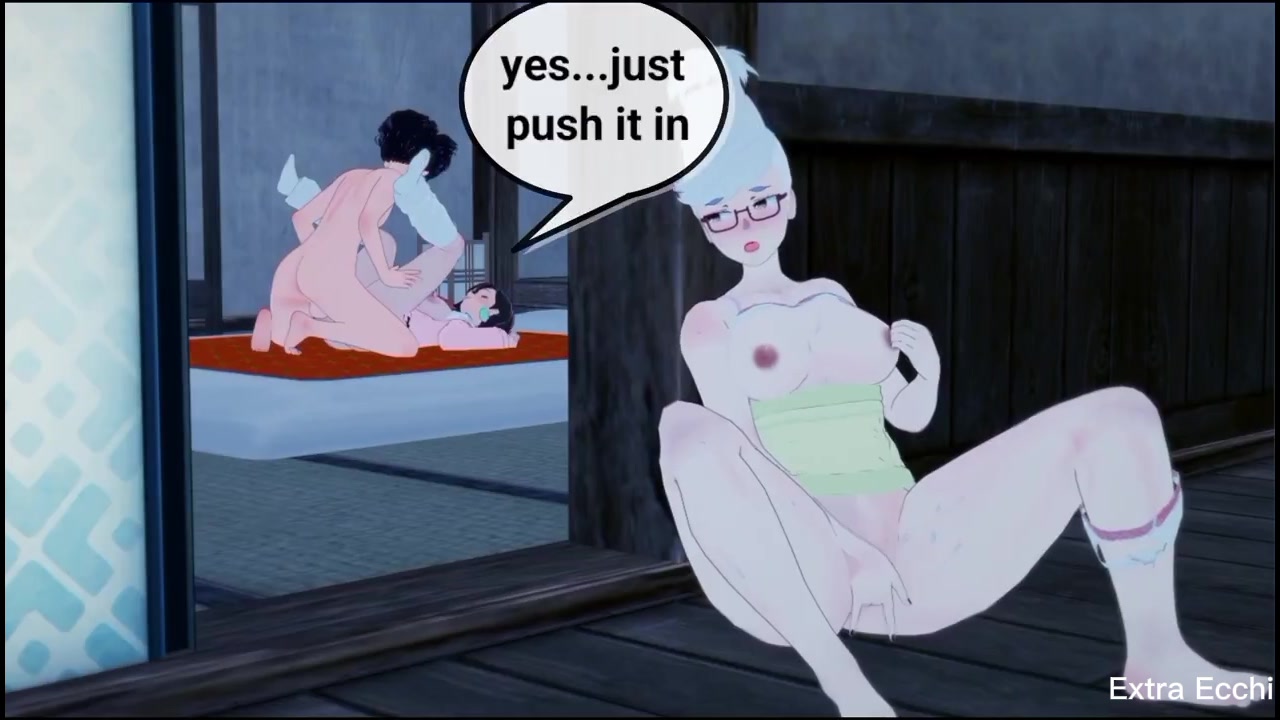 Momo erwischte okuran, wie er von seiko gefickt wird