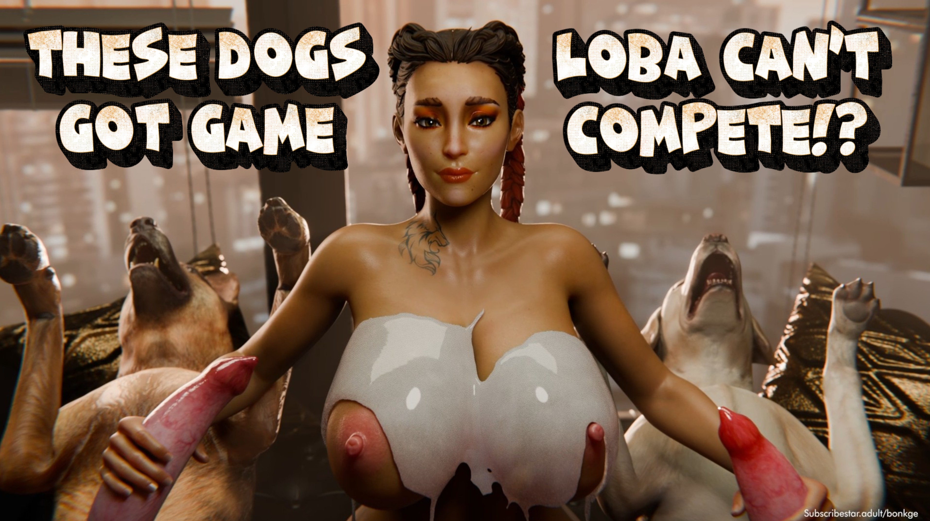 लोबा फूटानारी टेंटेकल इच्छा मुकाबला