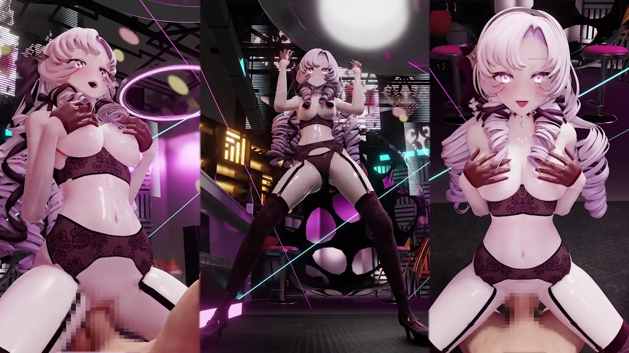 Baile sexy en la discoteca nocturna