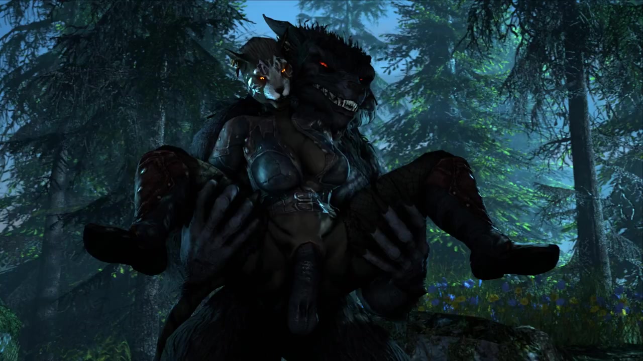 Sexy kätzchen trifft alpha-wolf