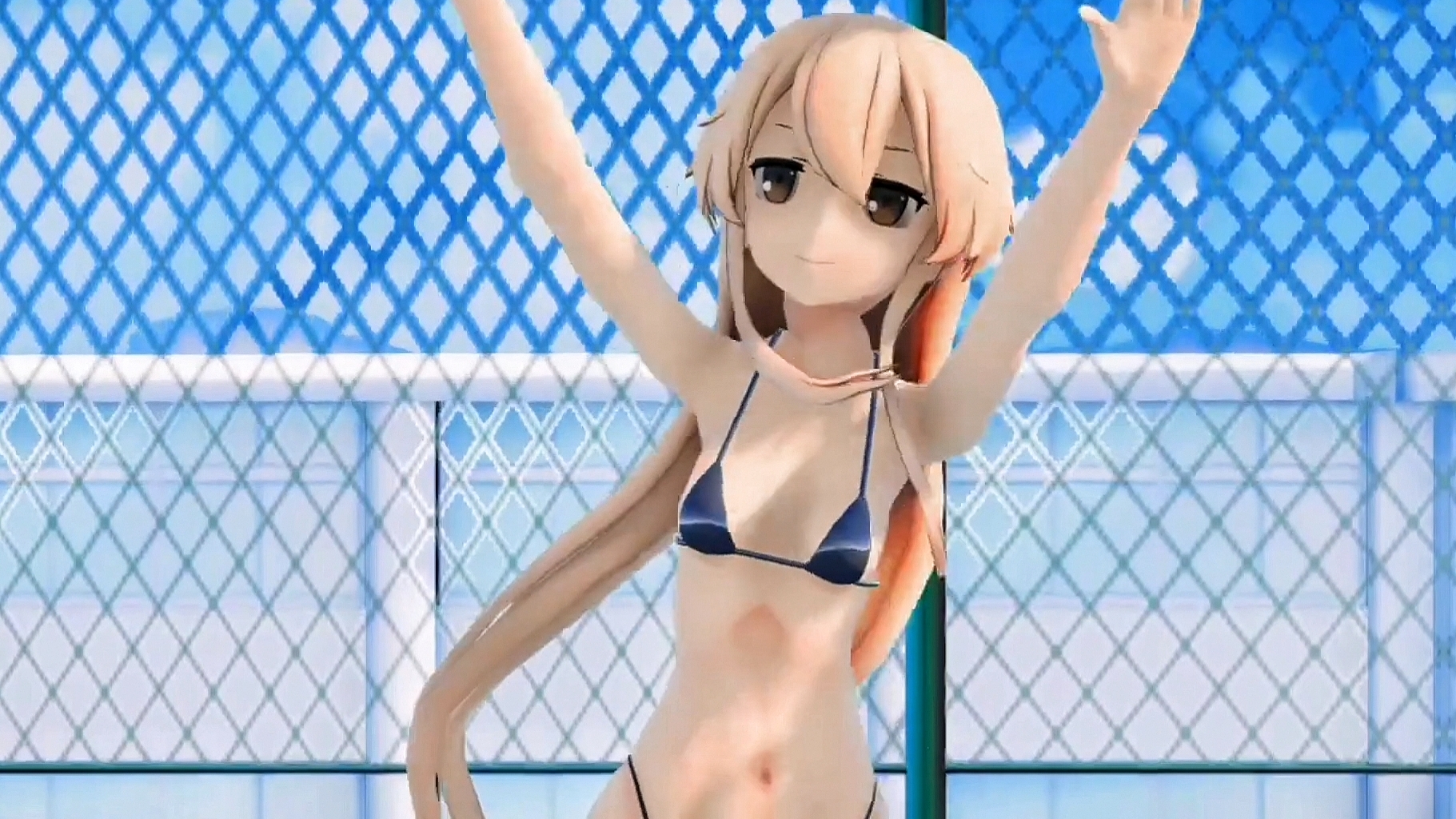 島風r15 mmdフロアダンス