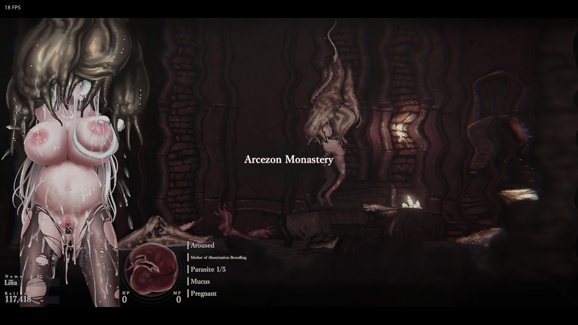 Lilia dá à luz uma abominável cria intensa em sinisistar