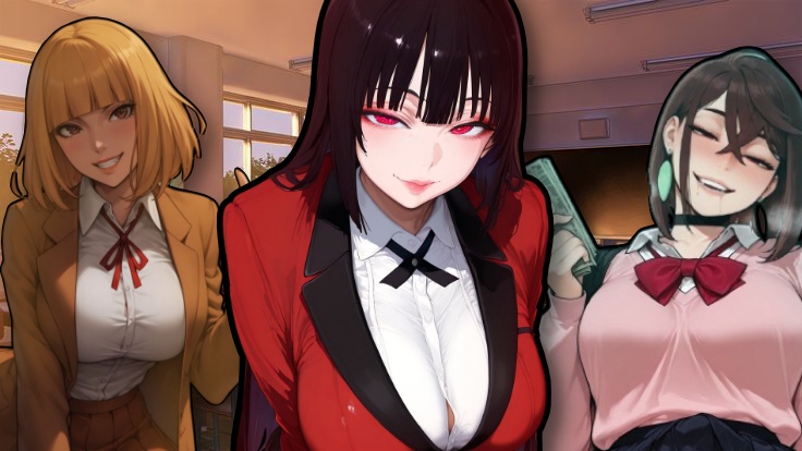 Lección de estiramiento anal en el aula de futa