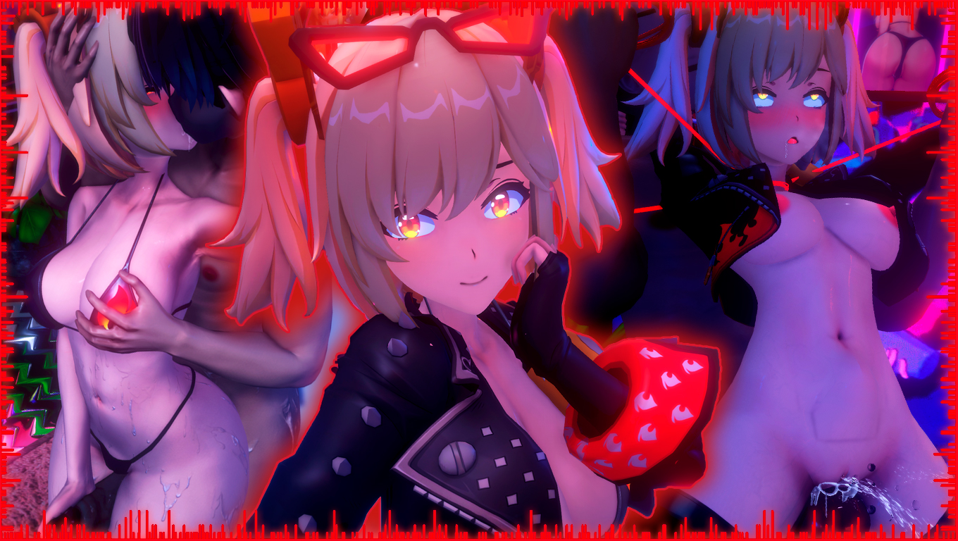 Burnice zenless zone zero tentáculo futa colegiala ecchi