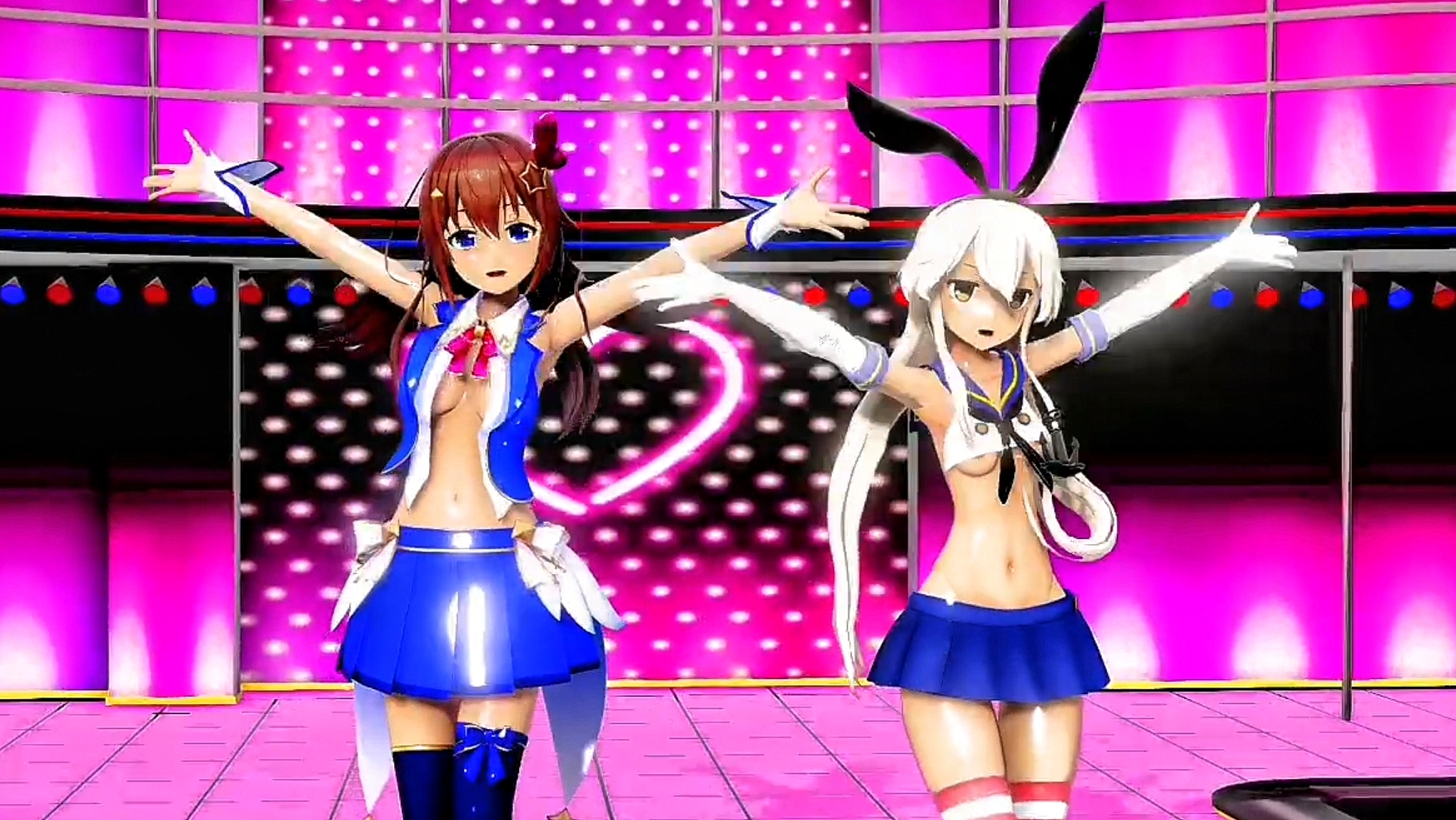 Shimakaze und sora lieblingstanz mmd r15 rubymmd