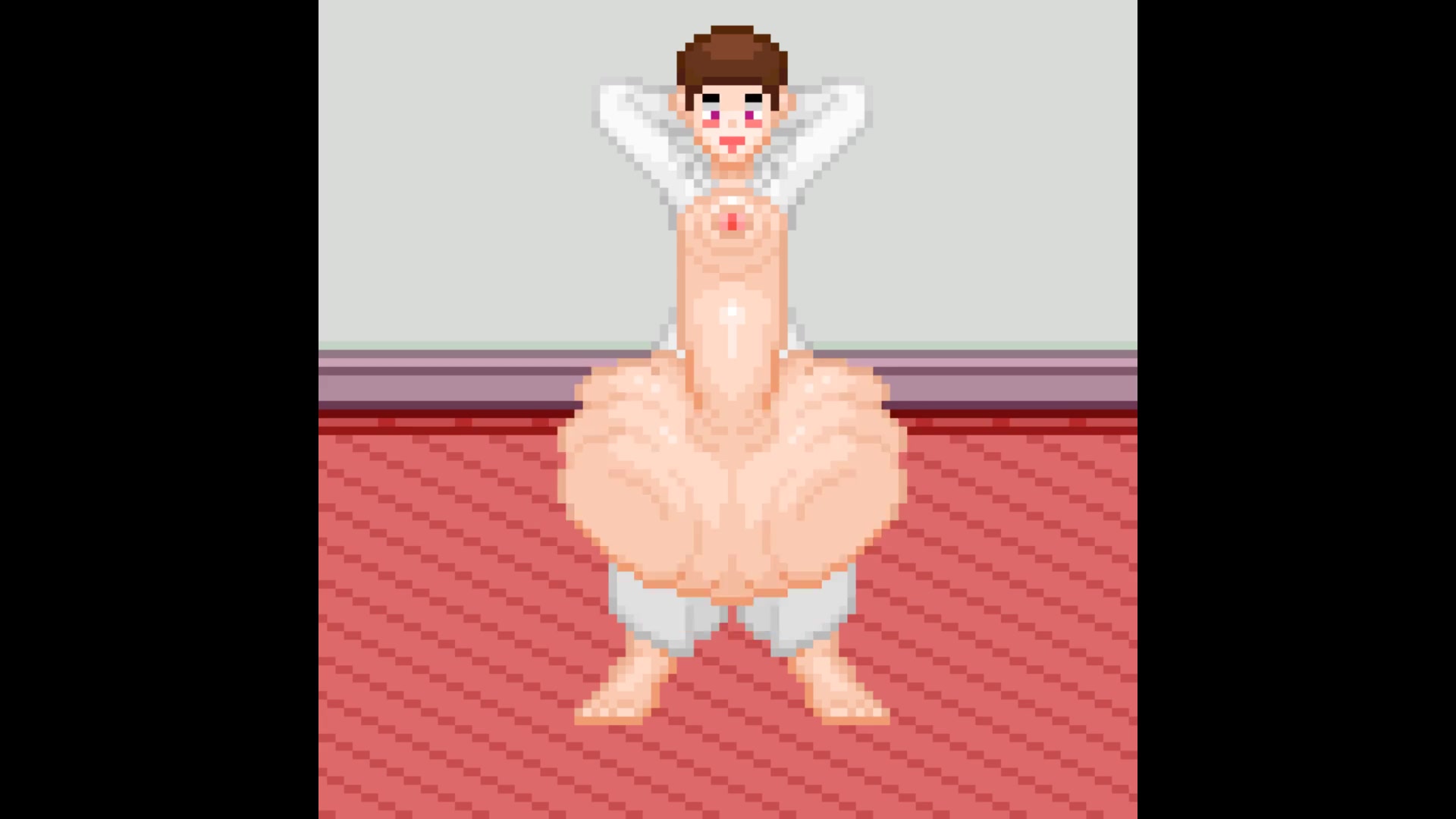 Schulmädchen-szene mit futanari-schwanz-vore und tentakeln