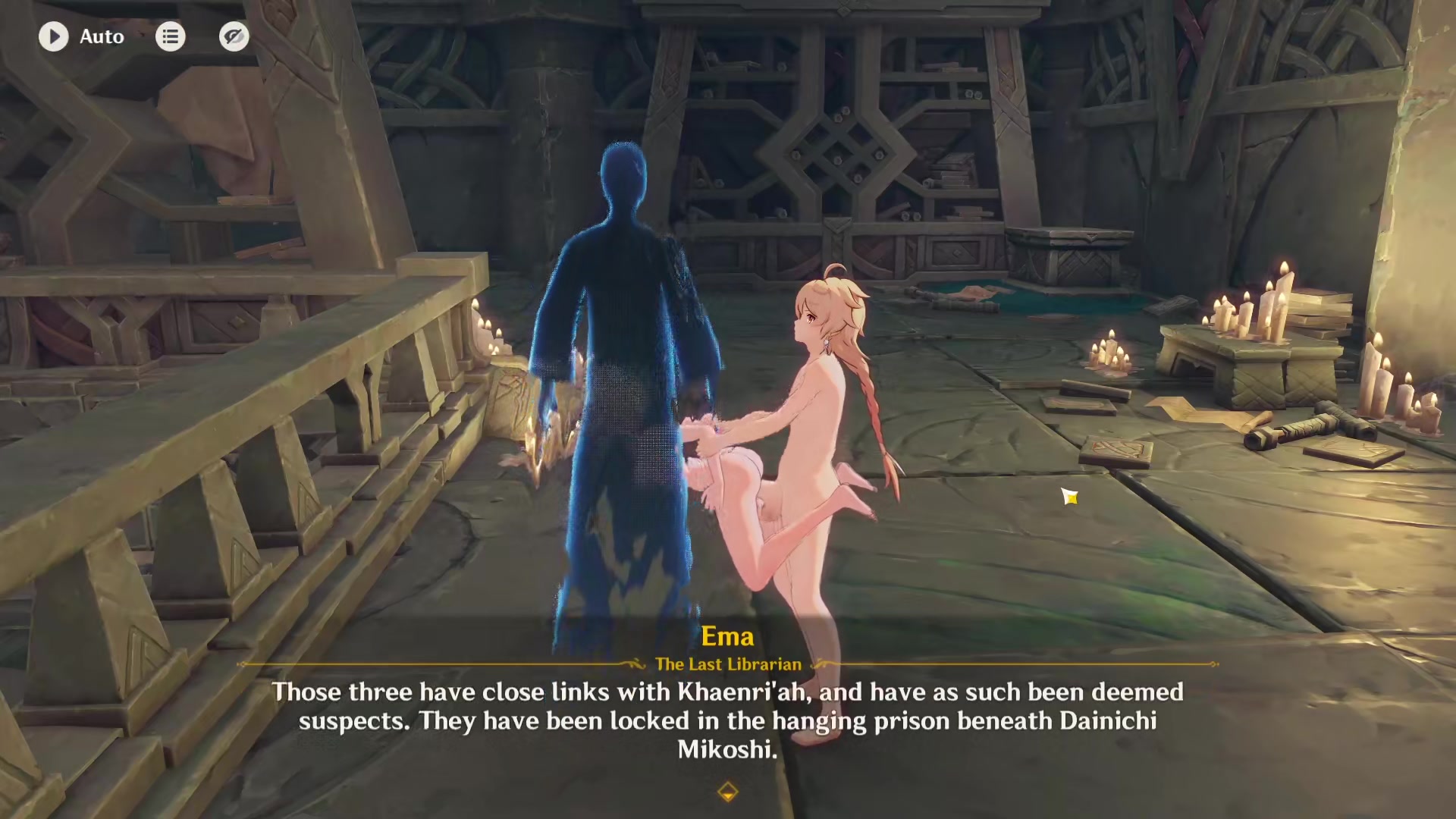 голый мод genshin impact в головоломке застрял