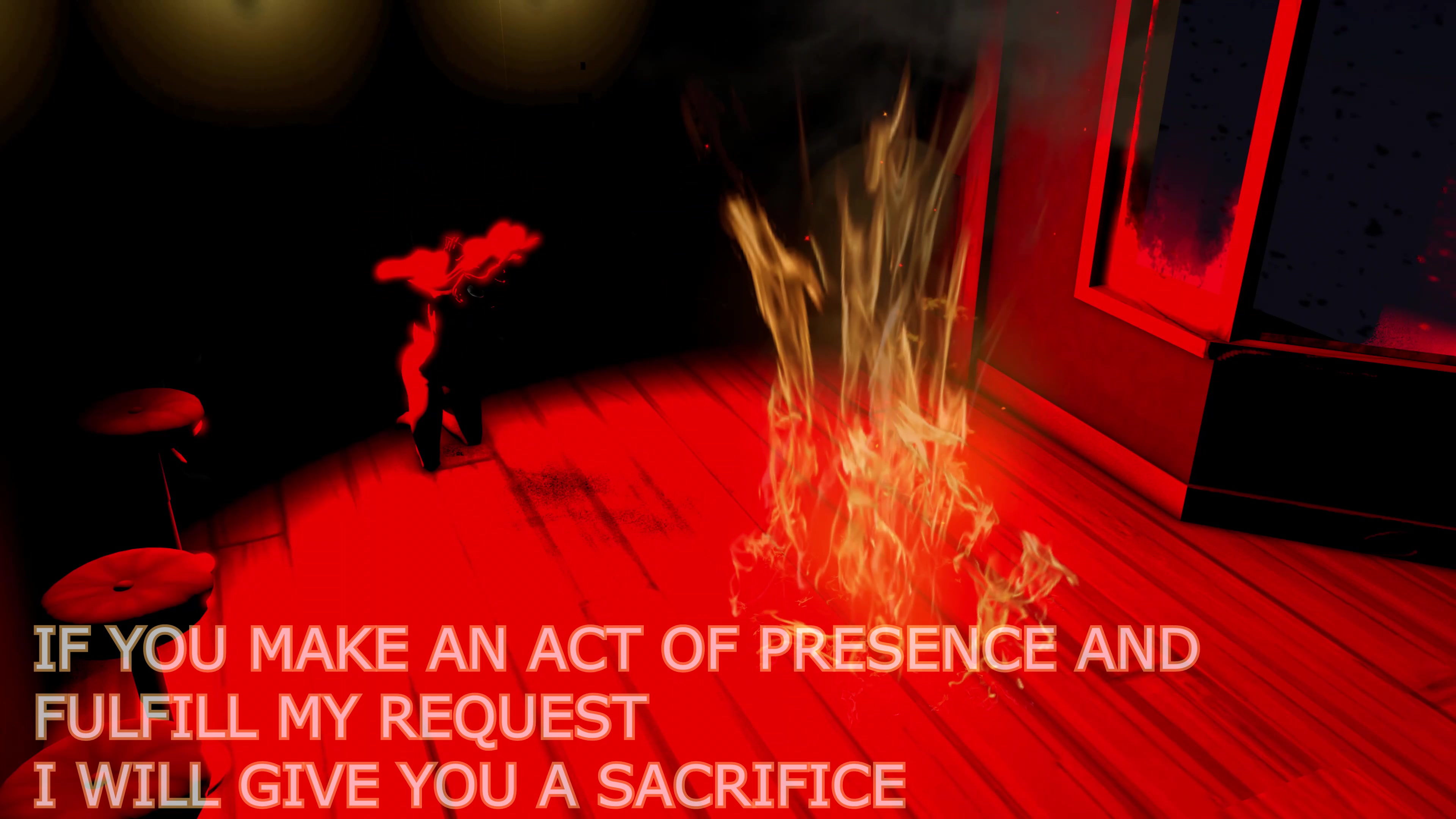 Noëlle invoque lucifer