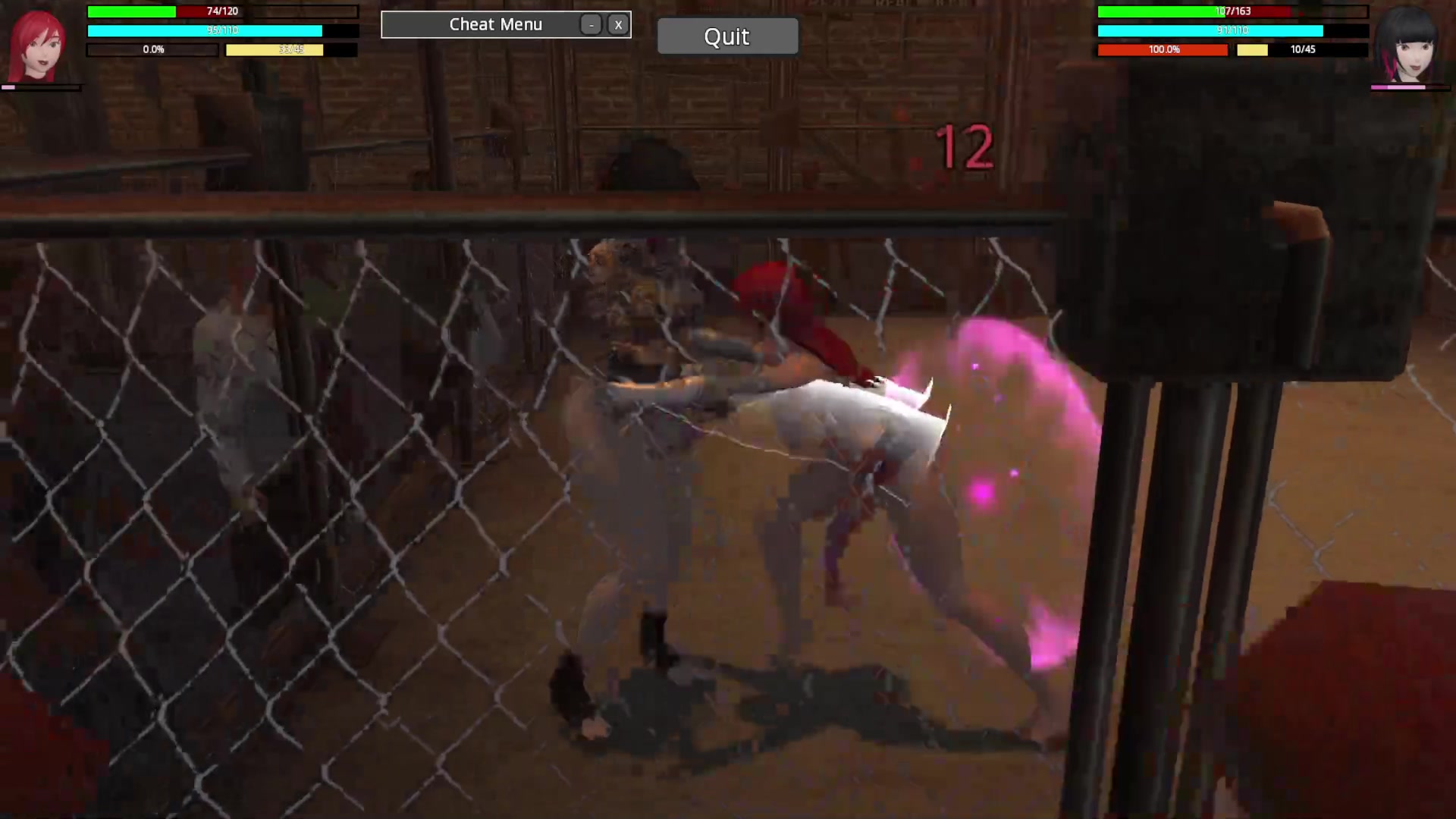 艾尔莎·斯卡蕾特对百合激烈街头战斗