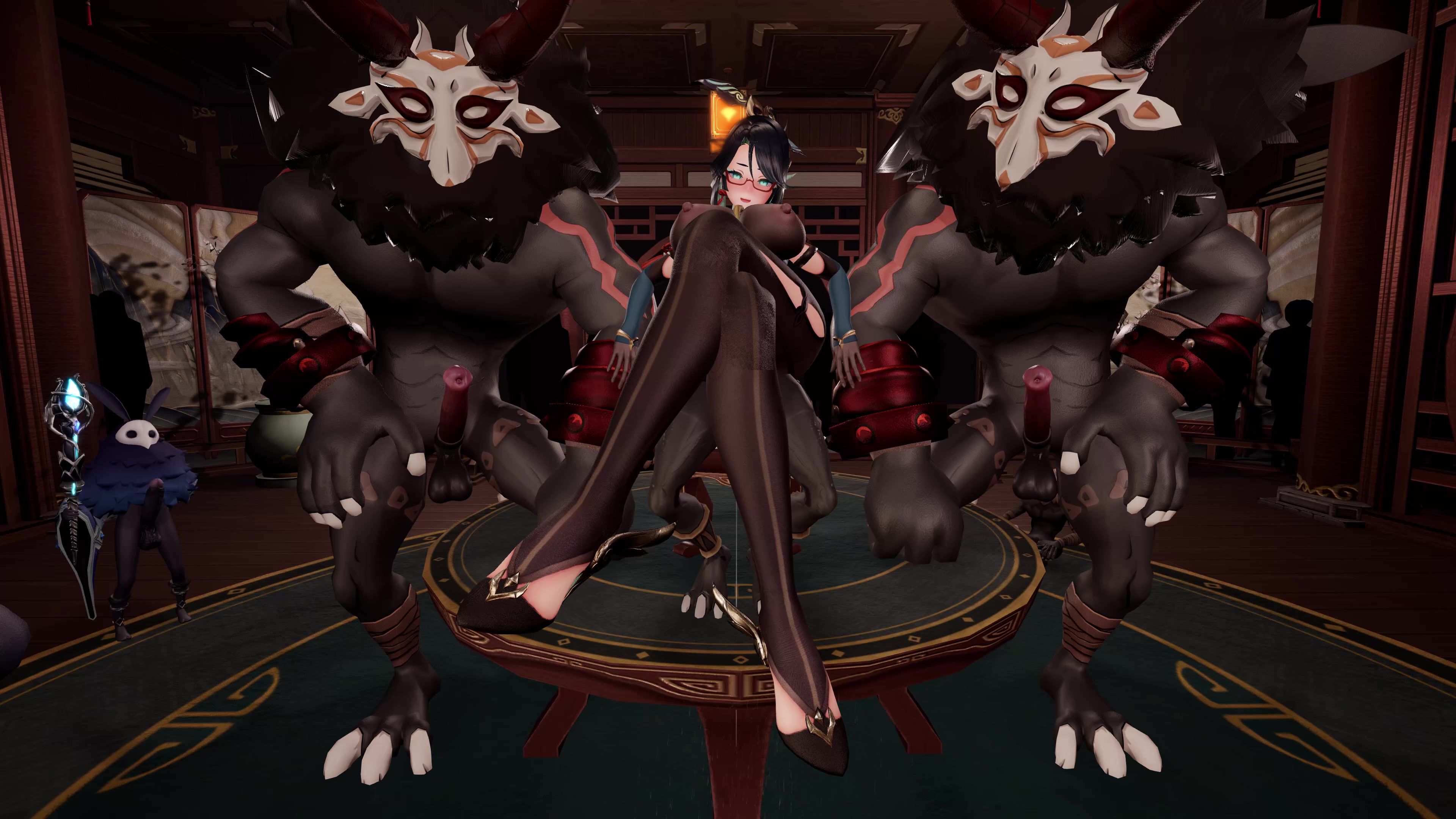 闲云蹦蹦谷触手扶她少女