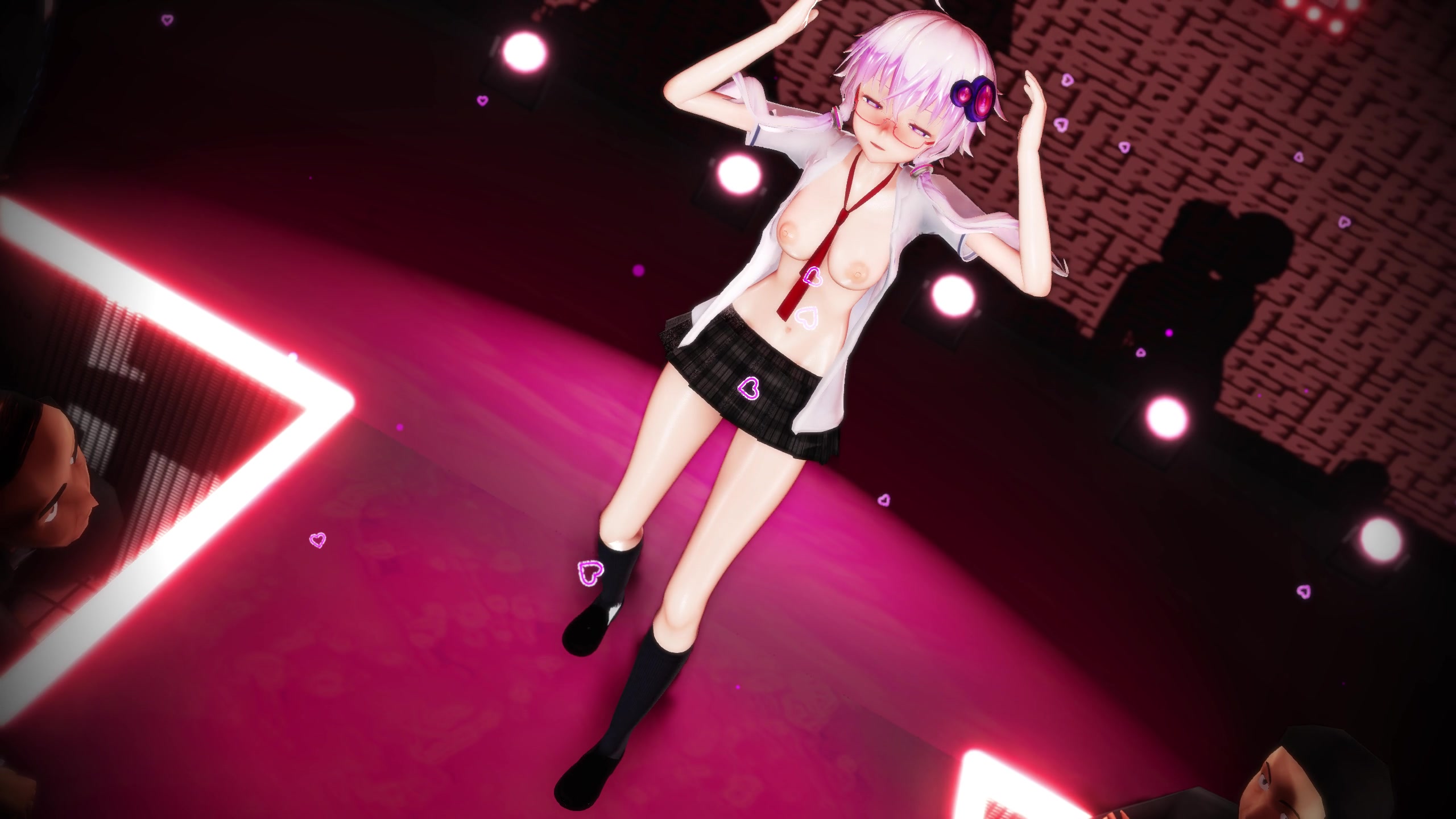 Yukari, ungezogene schulmädchen-szene im kamippoi-stil