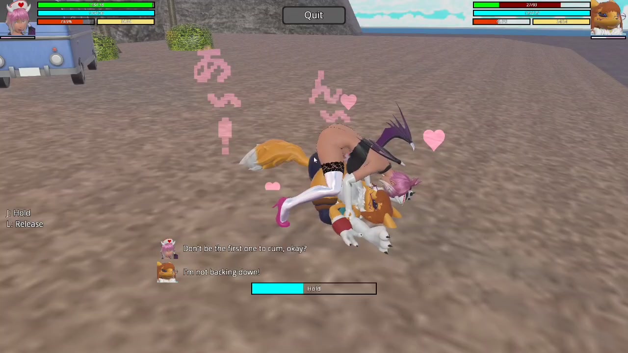 रीोना हिरोइन रंबल में एम्फारोस से लड़ती है