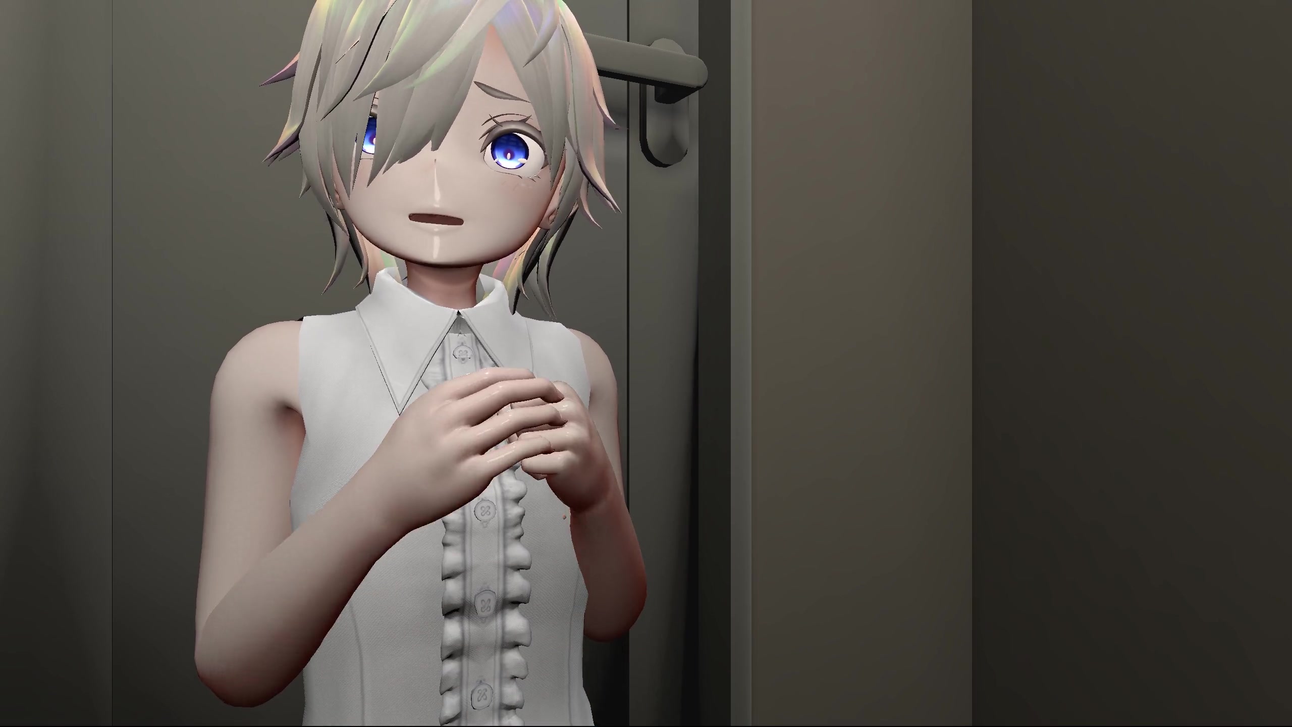 Insect play with shinagaya's younger brother