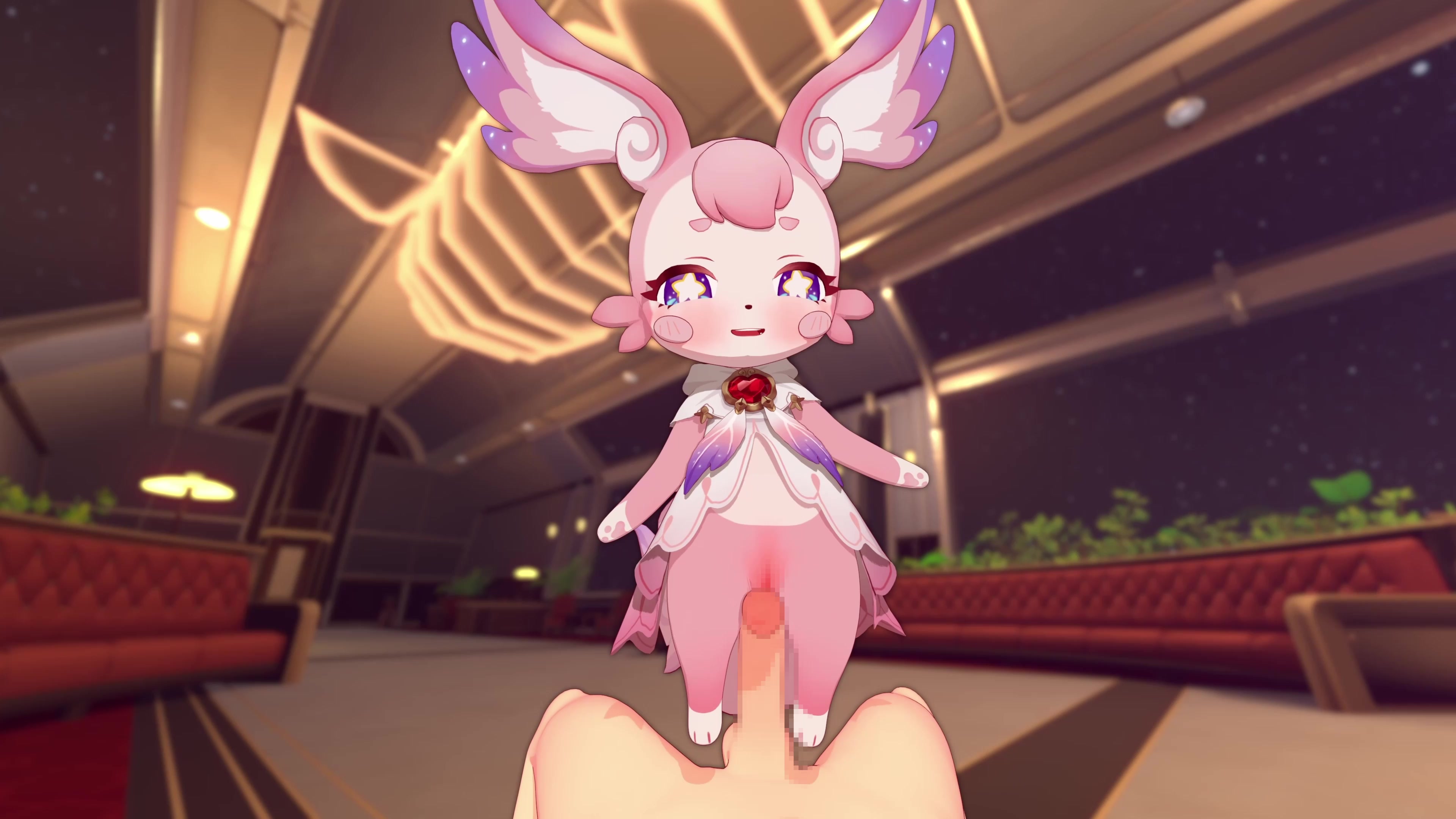 3d секс-анимация mem из honkai: star rail