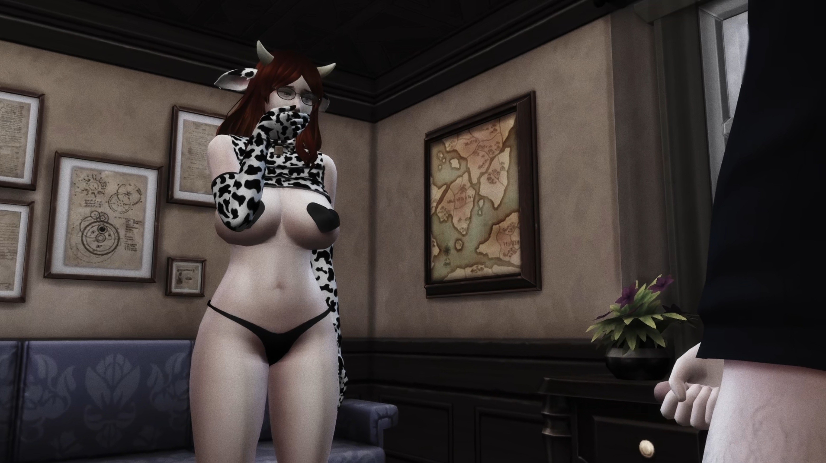 فتاة مدرسية ثنائية الجنس مع مجسات إيتشي