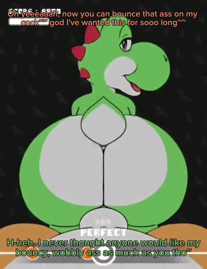 オレンジヨッシーに犯されたヨッシー