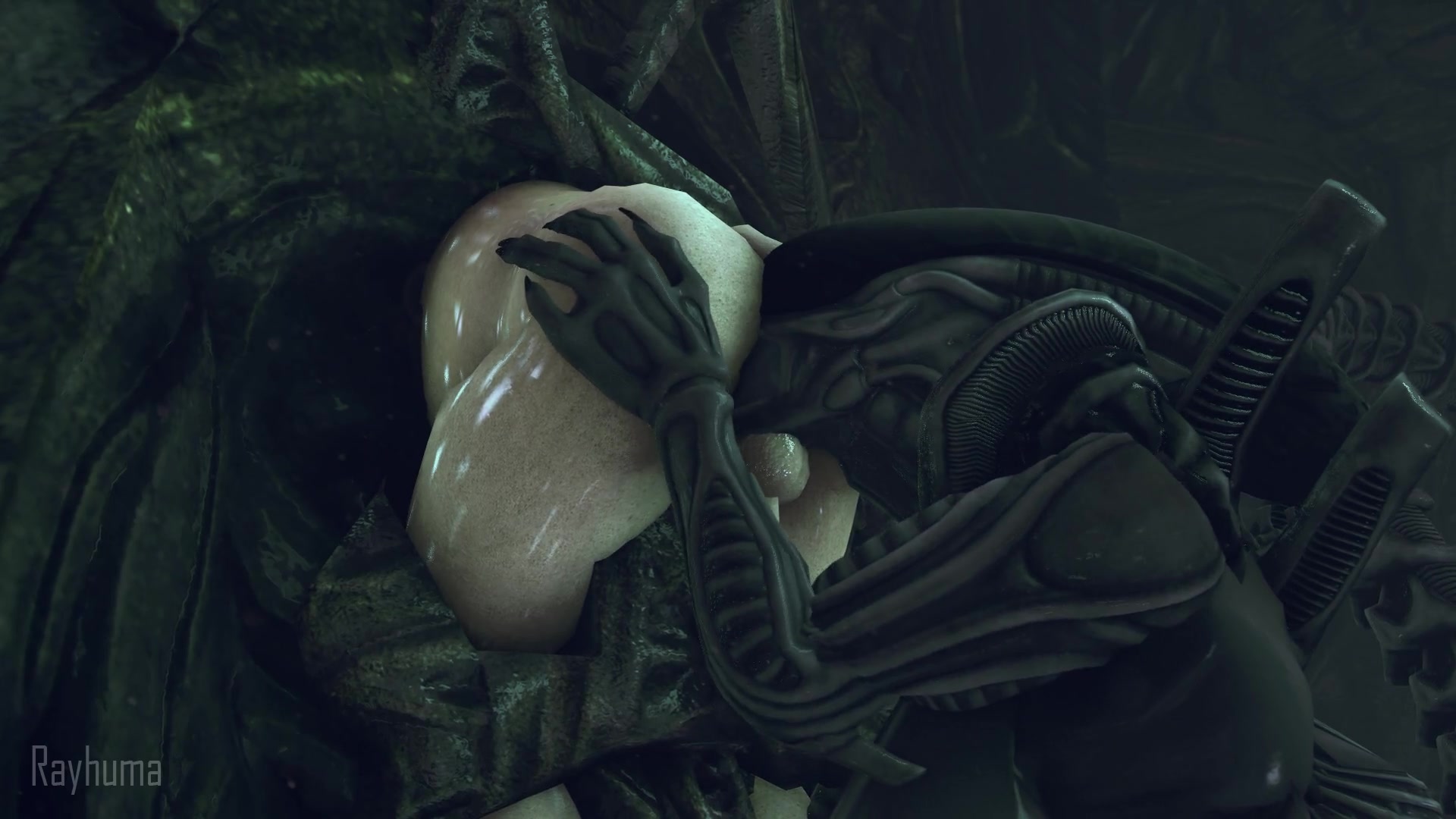 эротический ужин ксенотентаклей с футанари-школьницей