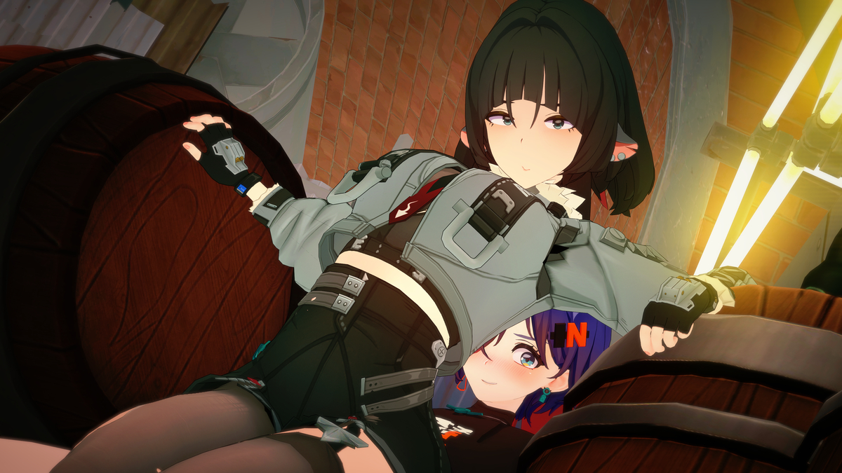 Janedoe x belle: colegiala tentáculo futanari cachonda