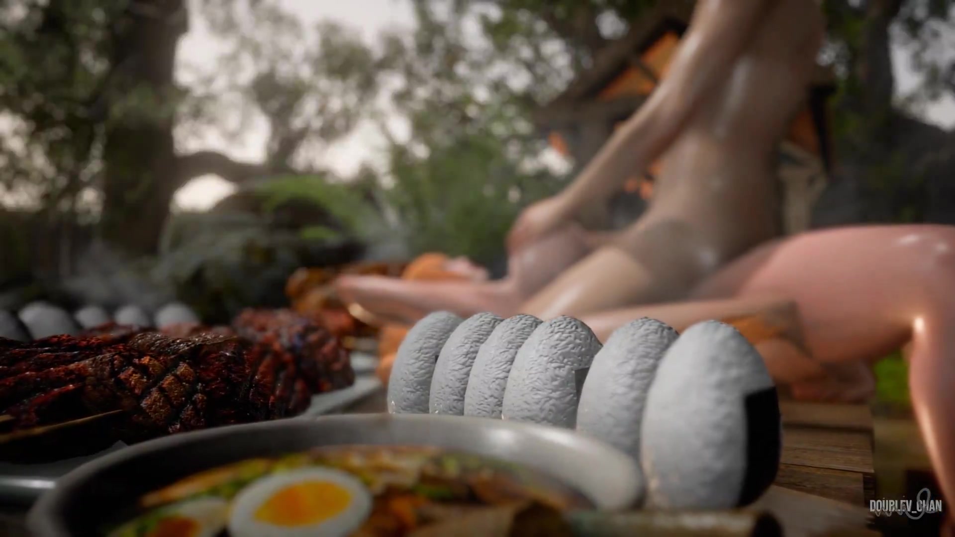 熱いアイリ珍味ふたなり触手女子校生